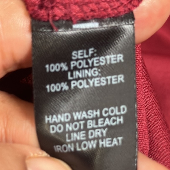 Lulus burgundy cut out waist maxi dress size small new bridesmaid - Picture 11 of 11